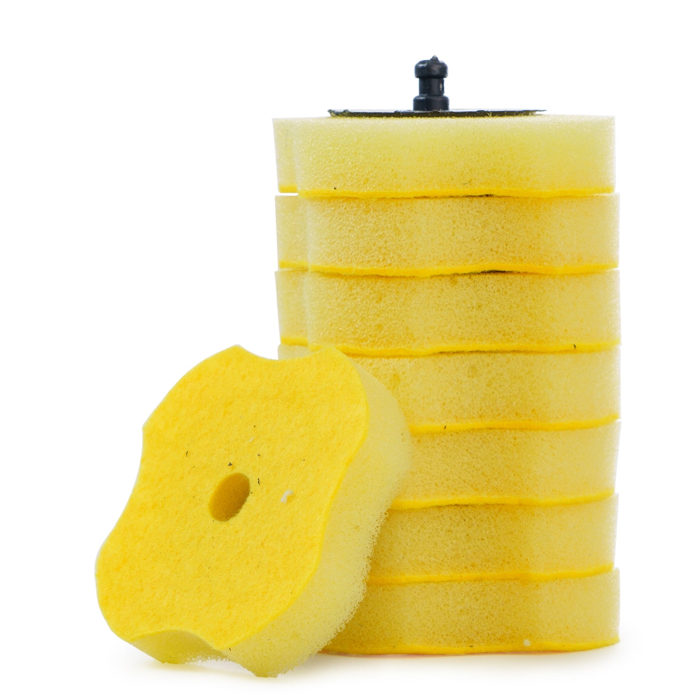 ScrubLoo Lemon Bliss Refill Sponges – Yellow, 32-Pack