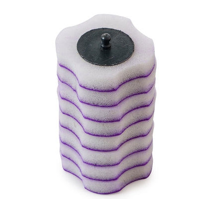 ScrubLoo Lavender Calm Refill Sponges – Purple, 32-Pack